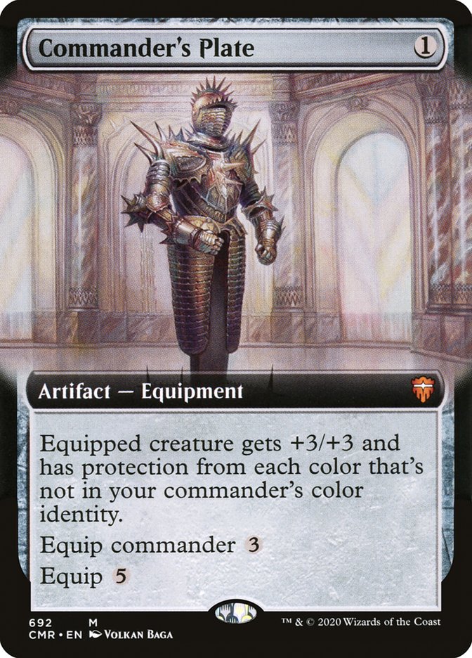 Commander's Plate (Extended) [Commander Legends] | Devastation Store