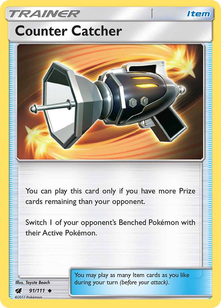 Counter Catcher (91/111) [Sun & Moon: Crimson Invasion] | Devastation Store