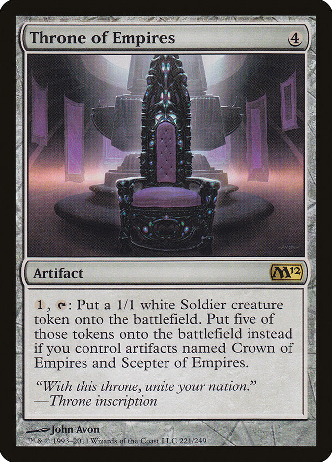 Throne of Empires [Magic 2012] - Devastation Store | Devastation Store