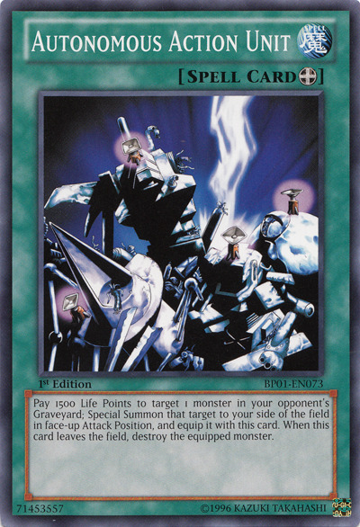 Autonomous Action Unit [BP01-EN073] Common | Devastation Store
