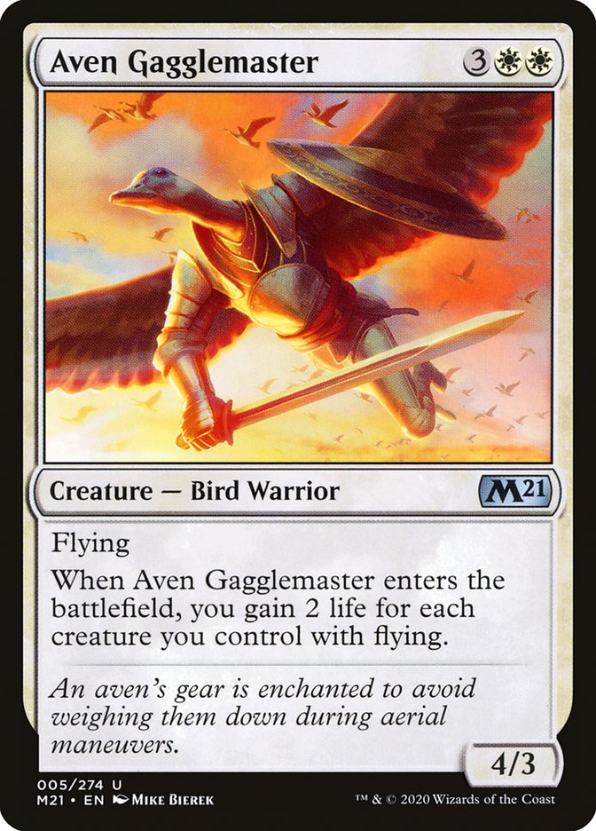 Aven Gagglemaster [Core Set 2021] | Devastation Store