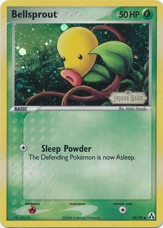 Bellsprout (49/92) (Stamped) [EX: Legend Maker] | Devastation Store