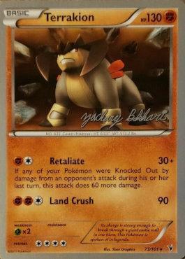 Terrakion (73/101) (CMT - Zachary Bokhari) [World Championships 2012] | Devastation Store