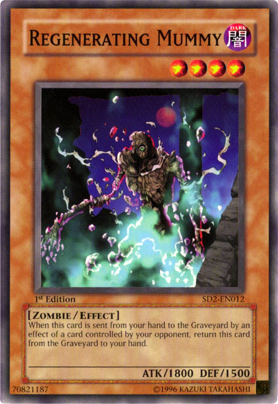Regenerating Mummy [SD2-EN012] Common | Devastation Store