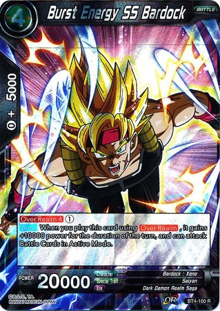 Burst Energy SS Bardock [BT4-100] | Devastation Store