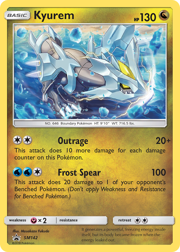 Kyurem (SM142) [Sun & Moon: Black Star Promos] | Devastation Store