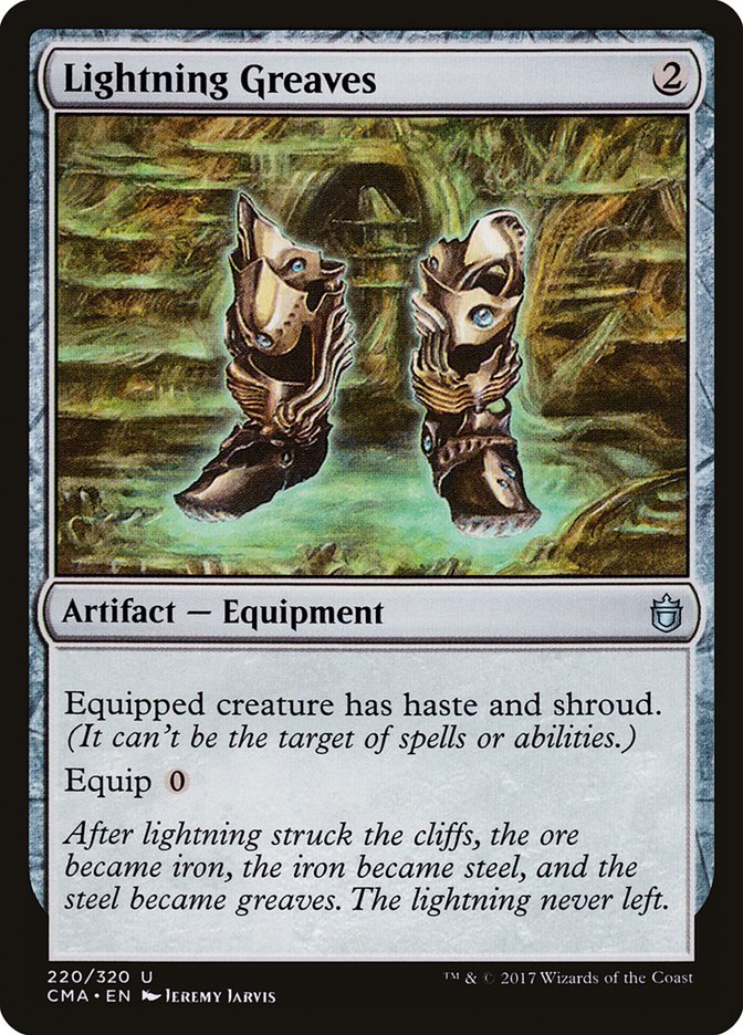 Lightning Greaves [Commander Anthology] - Devastation Store | Devastation Store