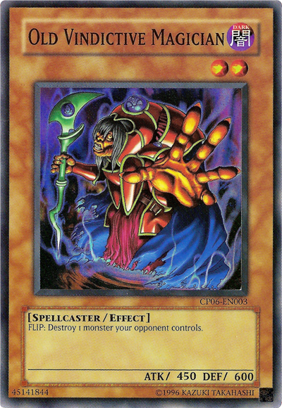 Old Vindictive Magician [CP06-EN003] Super Rare | Devastation Store