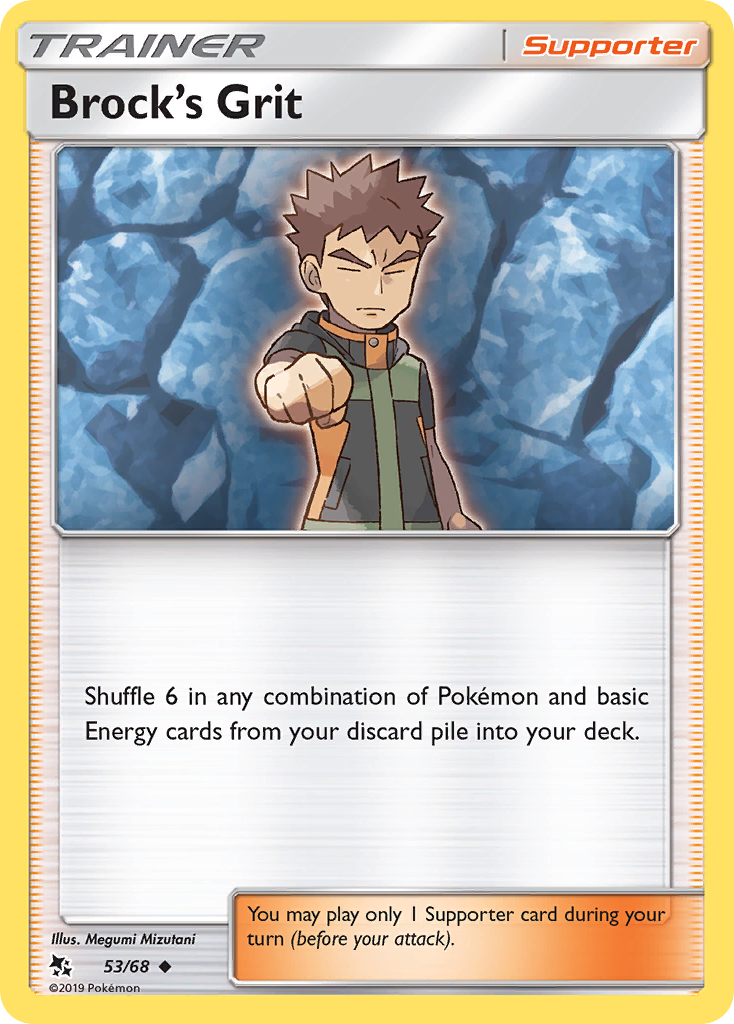 Brock's Grit (53/68) [Sun & Moon: Hidden Fates] | Devastation Store