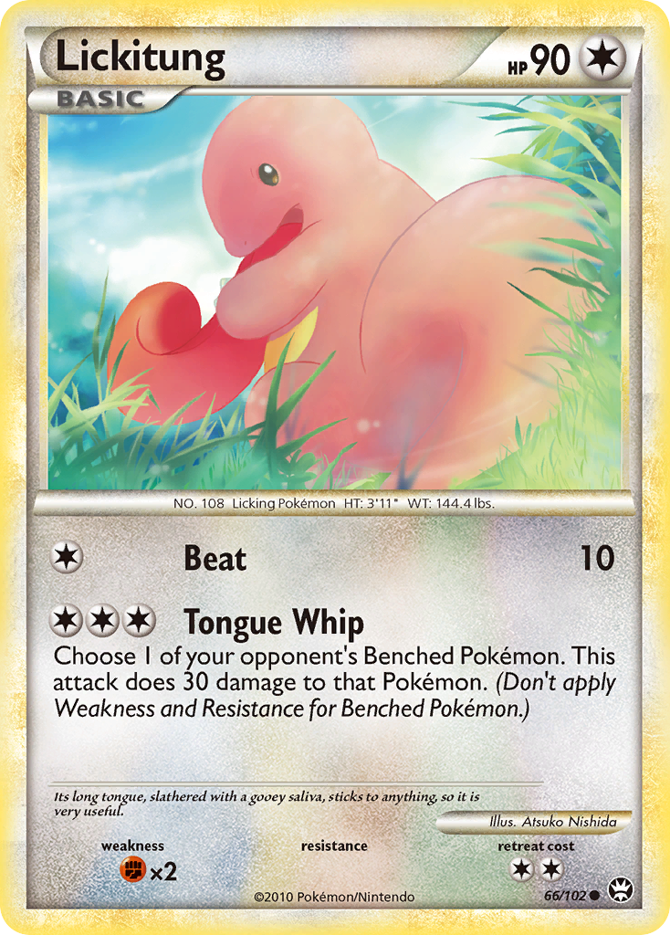 Lickitung (66/102) [HeartGold & SoulSilver: Triumphant] | Devastation Store