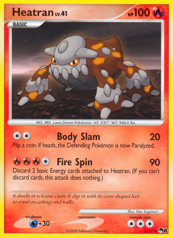 Heatran (1/17) [POP Series 8] | Devastation Store