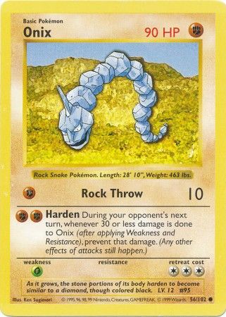 Onix (56/102) [Base Set Shadowless Unlimited] | Devastation Store