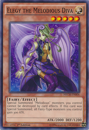 Elegy the Melodious Diva [NECH-EN006] Common | Devastation Store