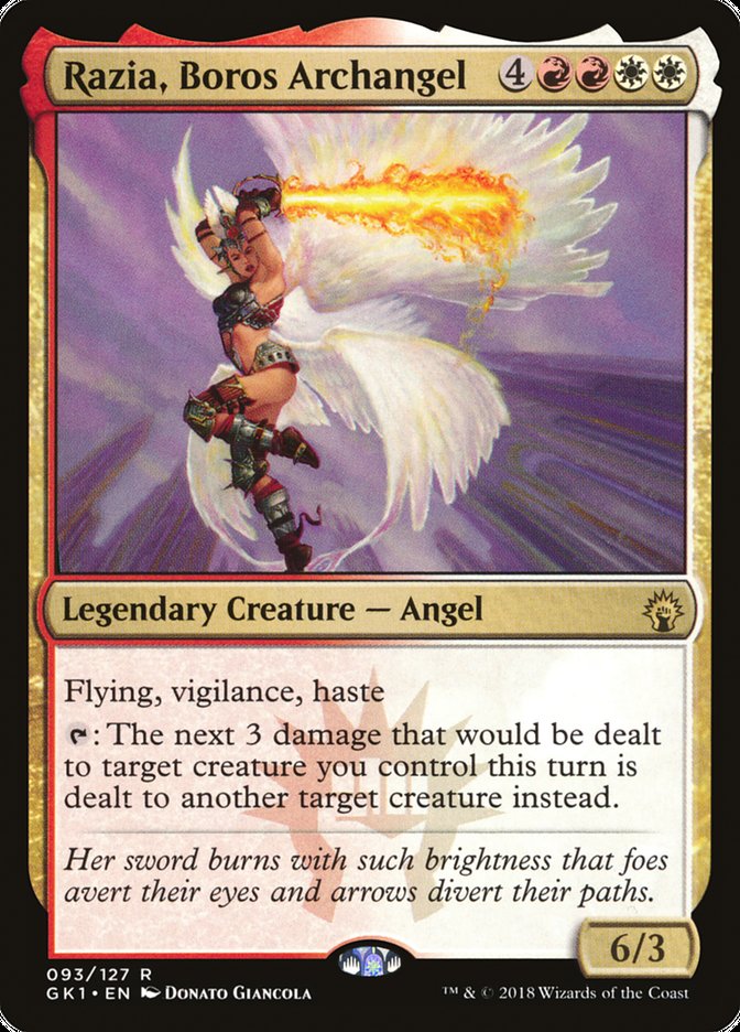 Razia, Boros Archangel [Guilds of Ravnica Guild Kit] | Devastation Store