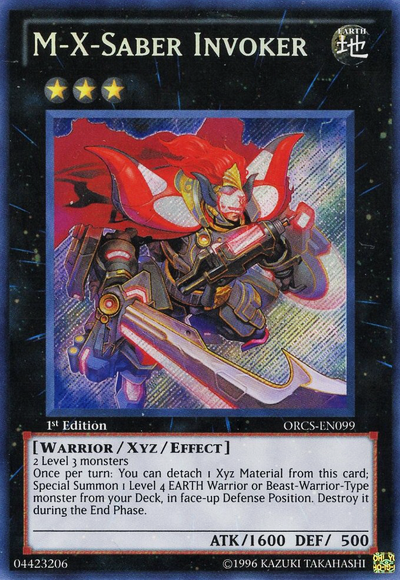 M-X-Saber Invoker [ORCS-EN099] Secret Rare | Devastation Store