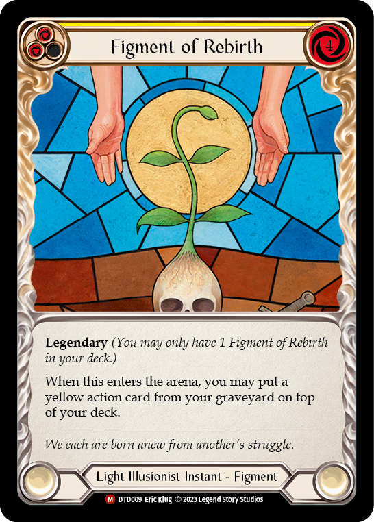 Figment of Rebirth // Avalon, Archangel of Rebirth [DTD009] (Dusk Till Dawn) | Devastation Store