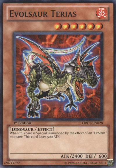 Evolsaur Terias [ORCS-EN028] Common | Devastation Store