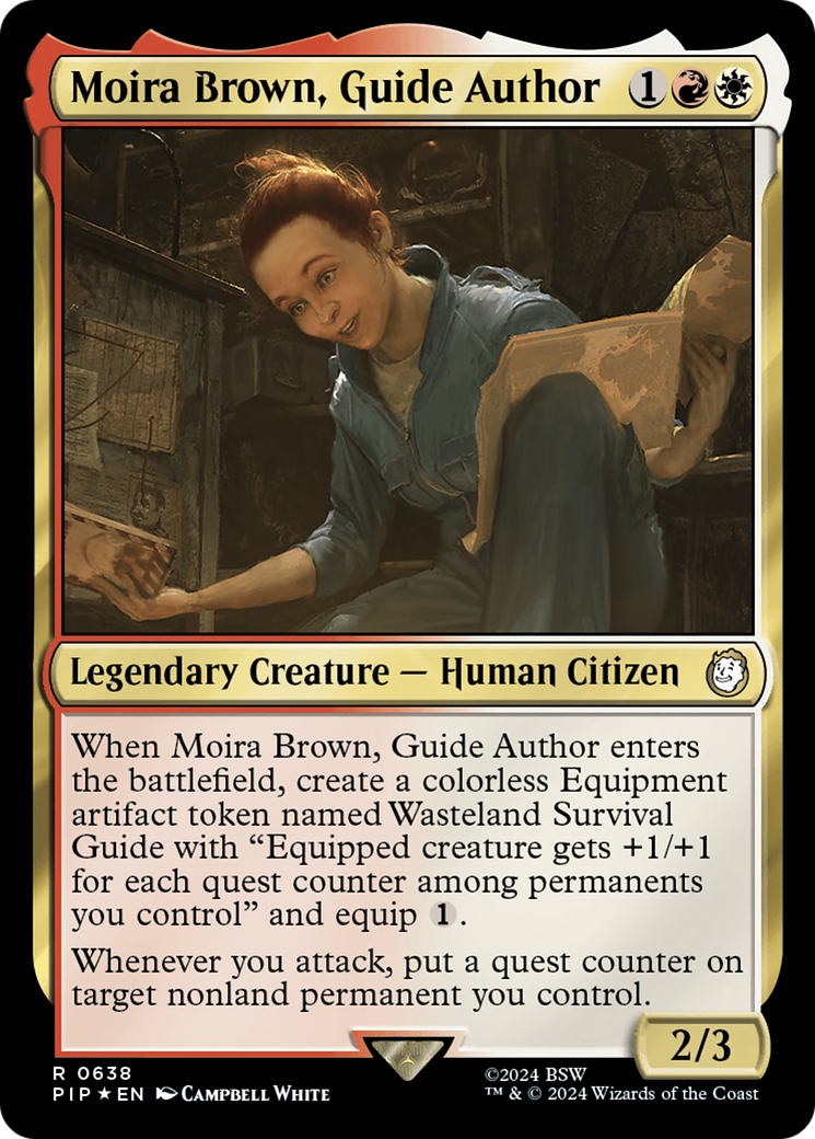 Moira Brown, Guide Author (Surge Foil) [Fallout] | Devastation Store
