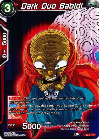 Dark Duo Babidi [TB2-013] | Devastation Store