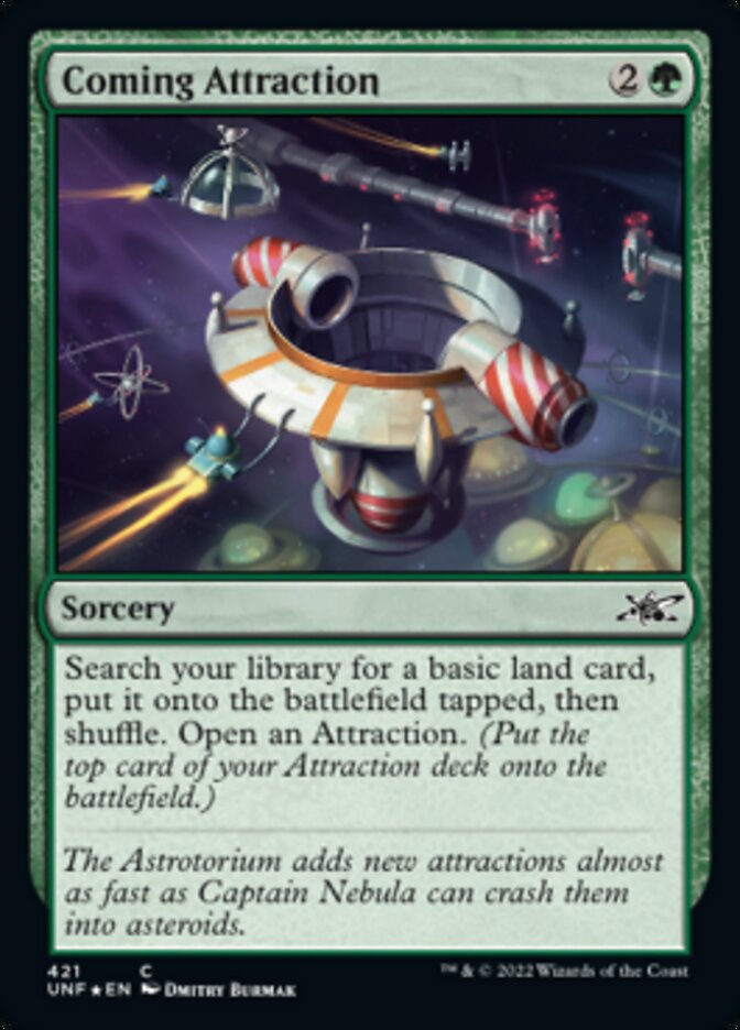 Coming Attraction (Galaxy Foil) [Unfinity] | Devastation Store