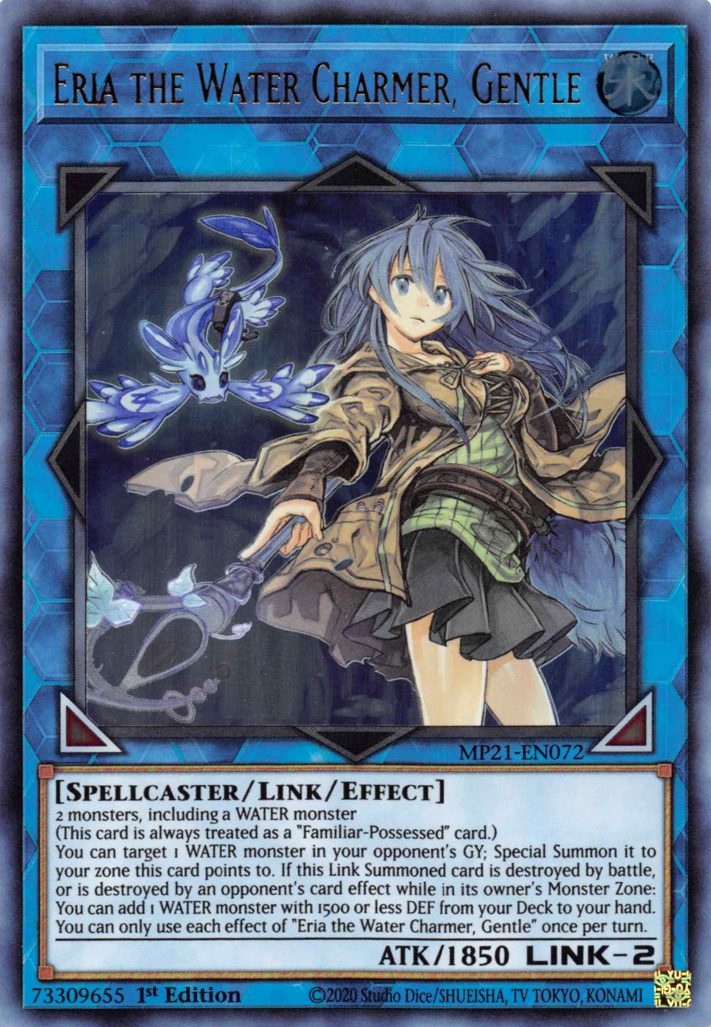 Eria the Water Charmer, Gentle [MP21-EN072] Ultra Rare | Devastation Store