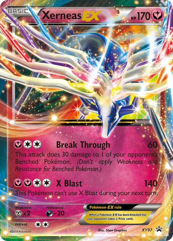 Xerneas EX (XY07) [XY: Black Star Promos] | Devastation Store