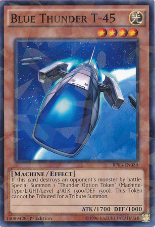 Blue Thunder T-45 [BP03-EN039] Shatterfoil Rare | Devastation Store