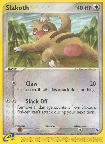 Slakoth (45/109) [EX: Ruby & Sapphire] | Devastation Store