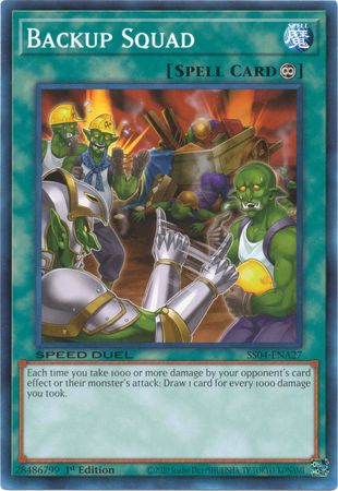 Backup Squad [SS04-ENA27] Common | Devastation Store