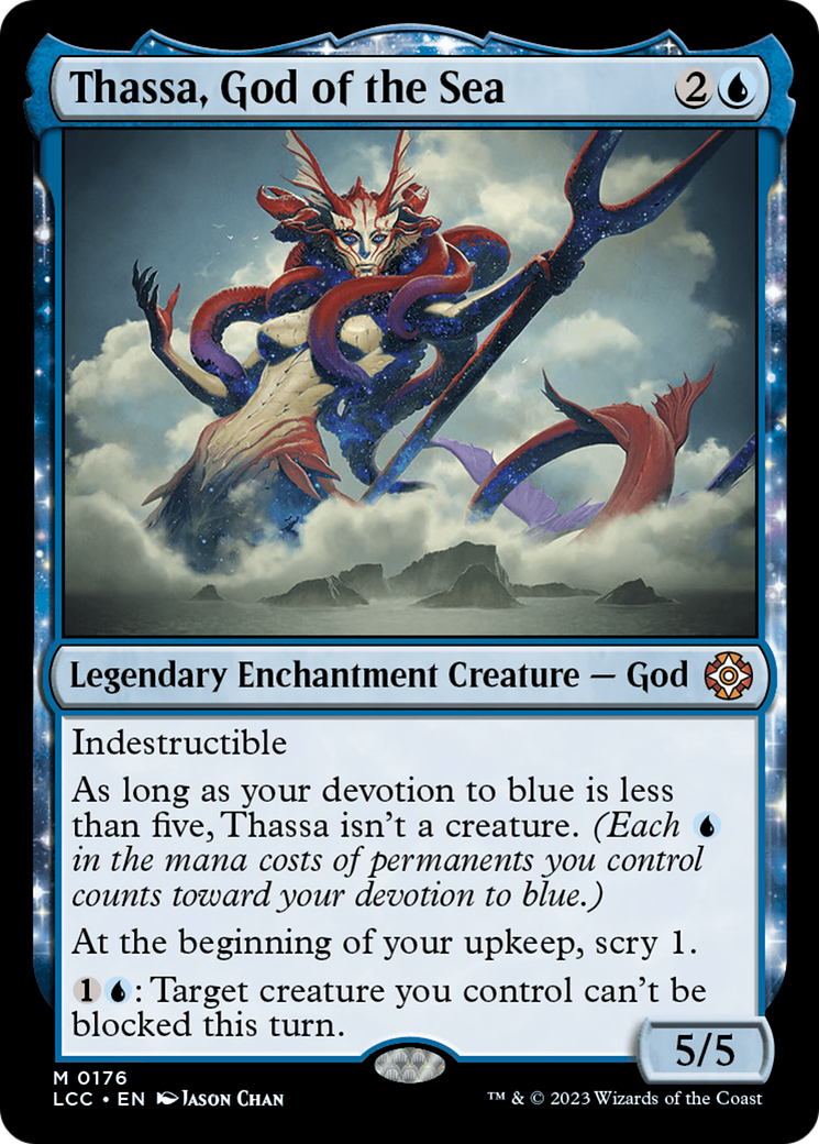 Thassa, God of the Sea [The Lost Caverns of Ixalan Commander] | Devastation Store