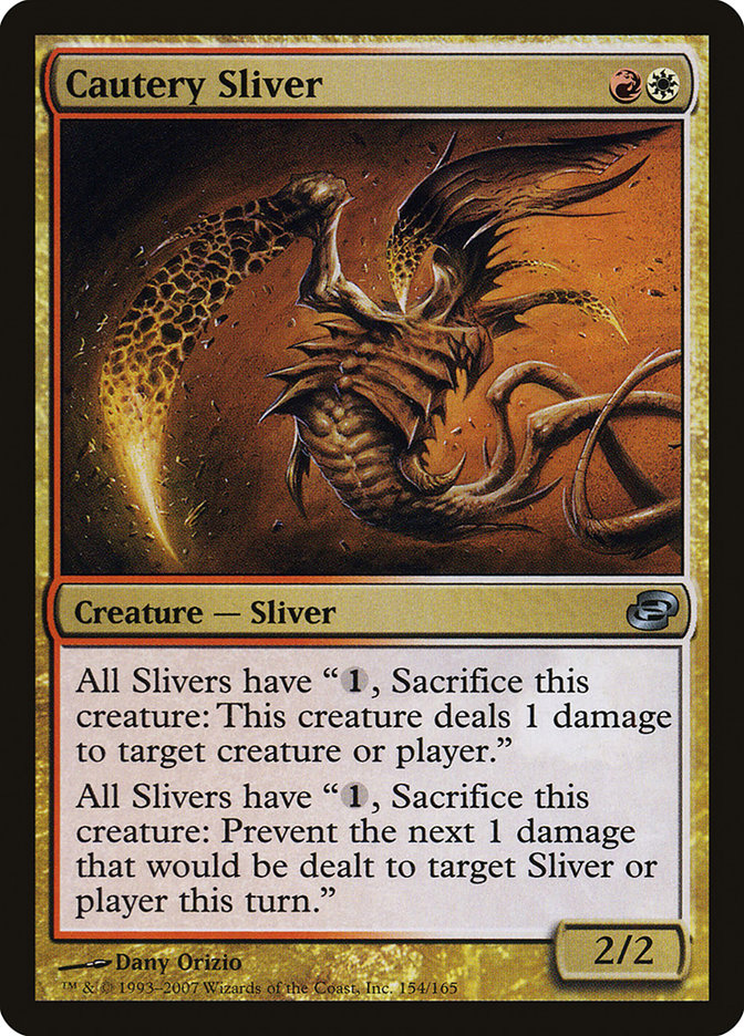 Cautery Sliver [Planar Chaos] | Devastation Store