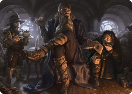 Sharkey, Tyrant of the Shire Art Card [The Lord of the Rings: Tales of Middle-earth Art Series] | Devastation Store