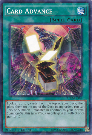 Card Advance [BP03-EN185] Shatterfoil Rare | Devastation Store