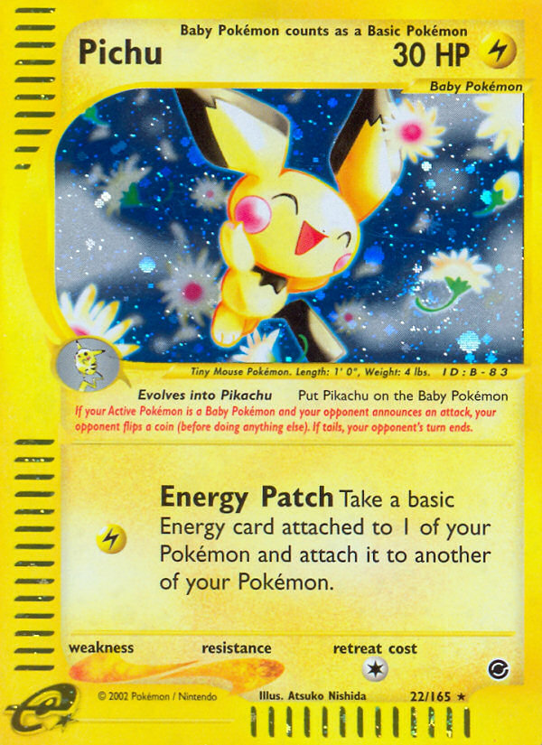 Pichu (22/165) [Expedition: Base Set] | Devastation Store