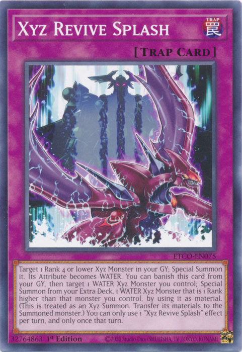 Xyz Revive Splash [ETCO-EN075] Common | Devastation Store