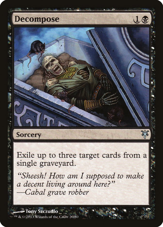 Decompose [Duel Decks: Sorin vs. Tibalt] | Devastation Store