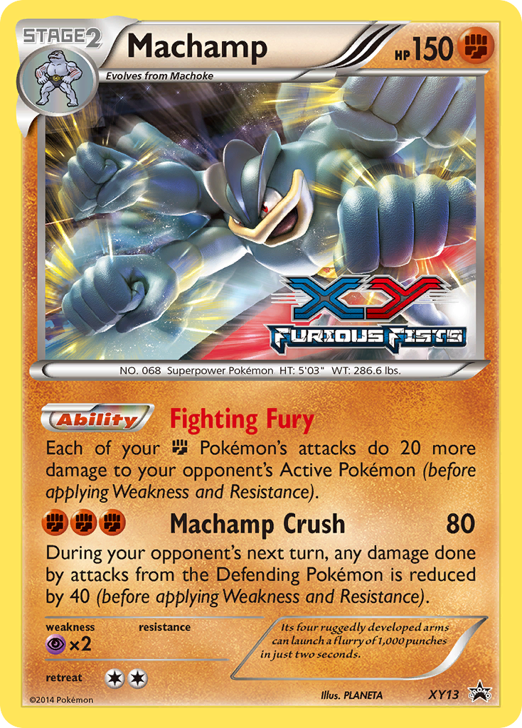 Machamp (XY13) [XY: Black Star Promos] | Devastation Store