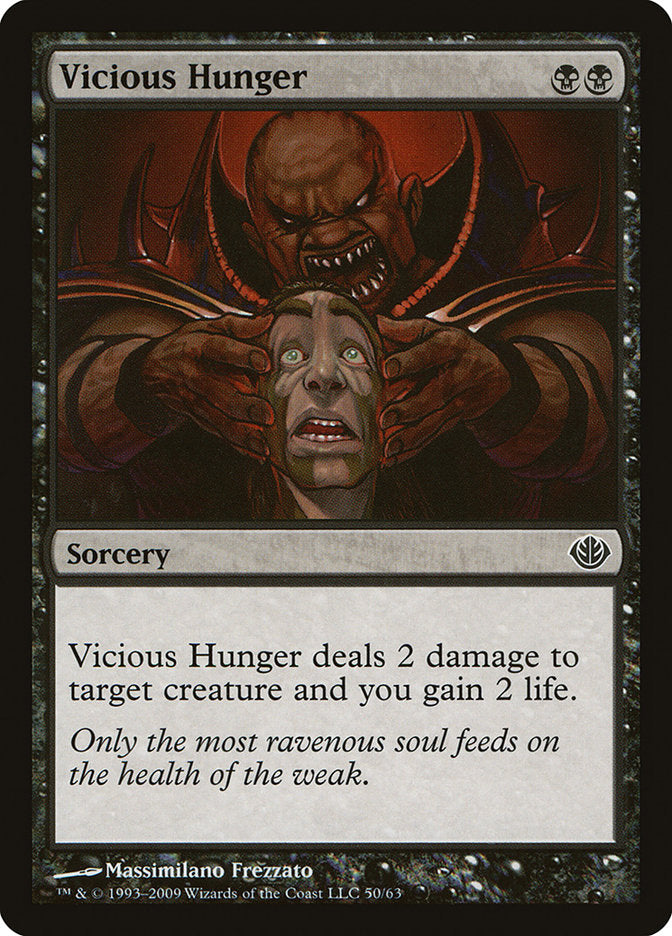 Vicious Hunger [Duel Decks: Garruk vs. Liliana] - Devastation Store | Devastation Store