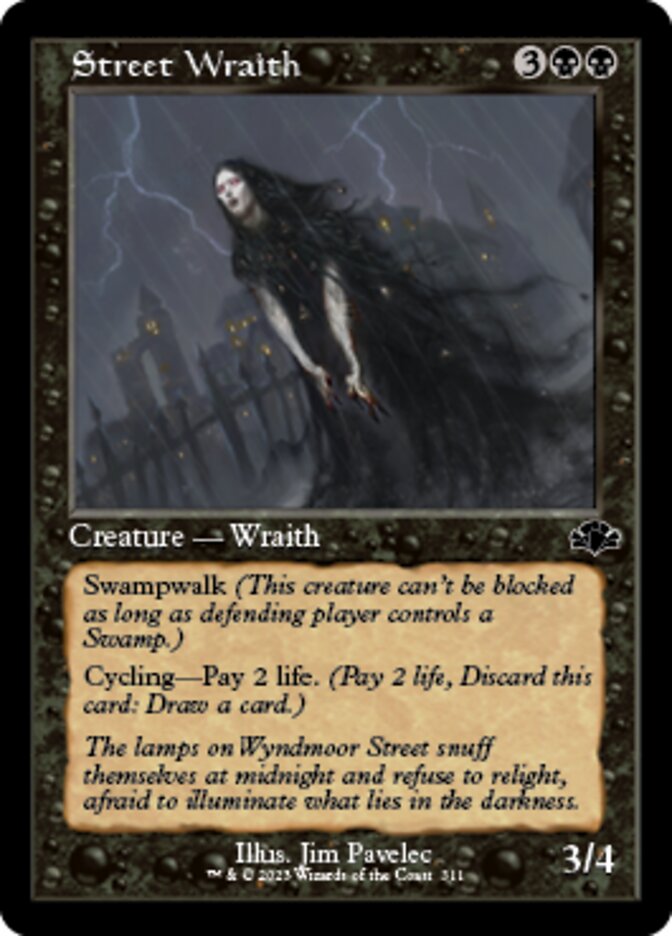 Street Wraith (Retro) [Dominaria Remastered] | Devastation Store