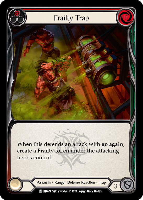 Frailty Trap (Red) [RIP009] (Outsiders Riptide Blitz Deck) | Devastation Store