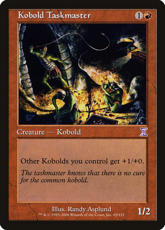 Kobold Taskmaster [Time Spiral Timeshifted] | Devastation Store