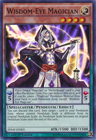 Wisdom-Eye Magician [SDMP-EN005] Super Rare | Devastation Store