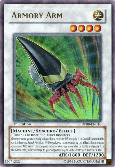 Armory Arm [DP08-EN016] Ultra Rare | Devastation Store
