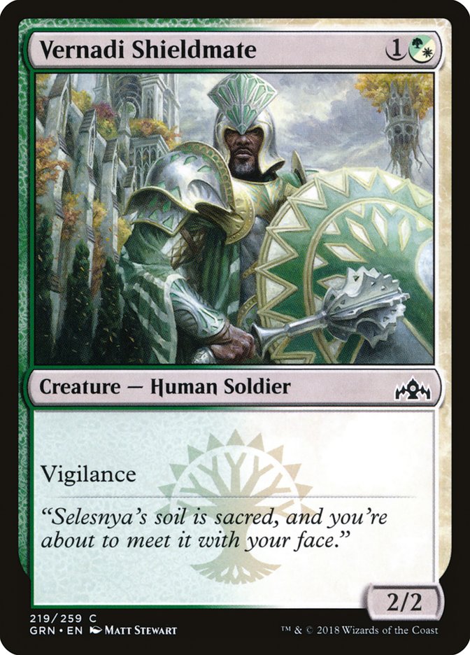 Vernadi Shieldmate [Guilds of Ravnica] | Devastation Store