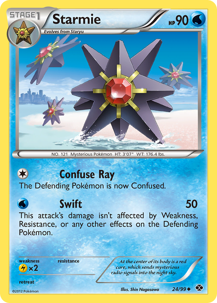 Starmie (24/99) [Black & White: Next Destinies] | Devastation Store