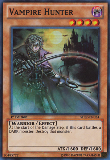Vampire Hunter [SHSP-EN034] Super Rare | Devastation Store