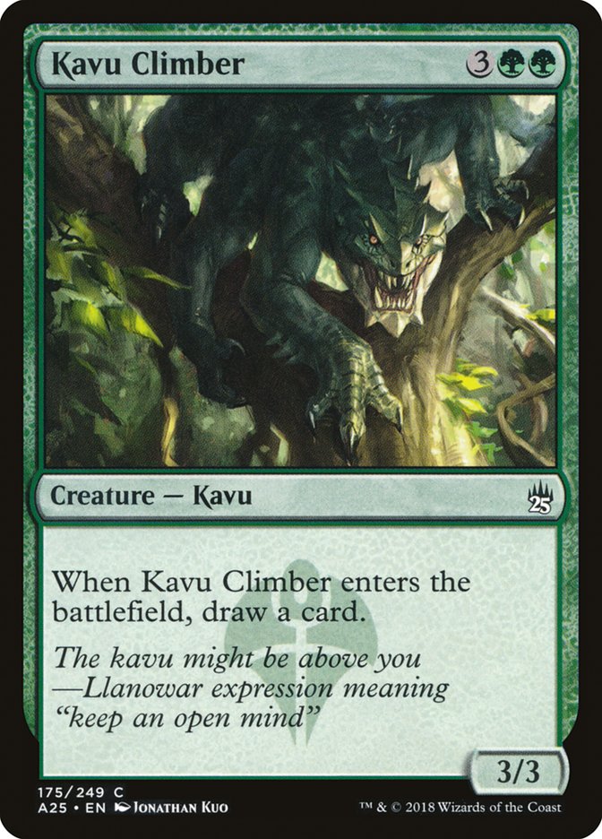 Kavu Climber [Masters 25] | Devastation Store