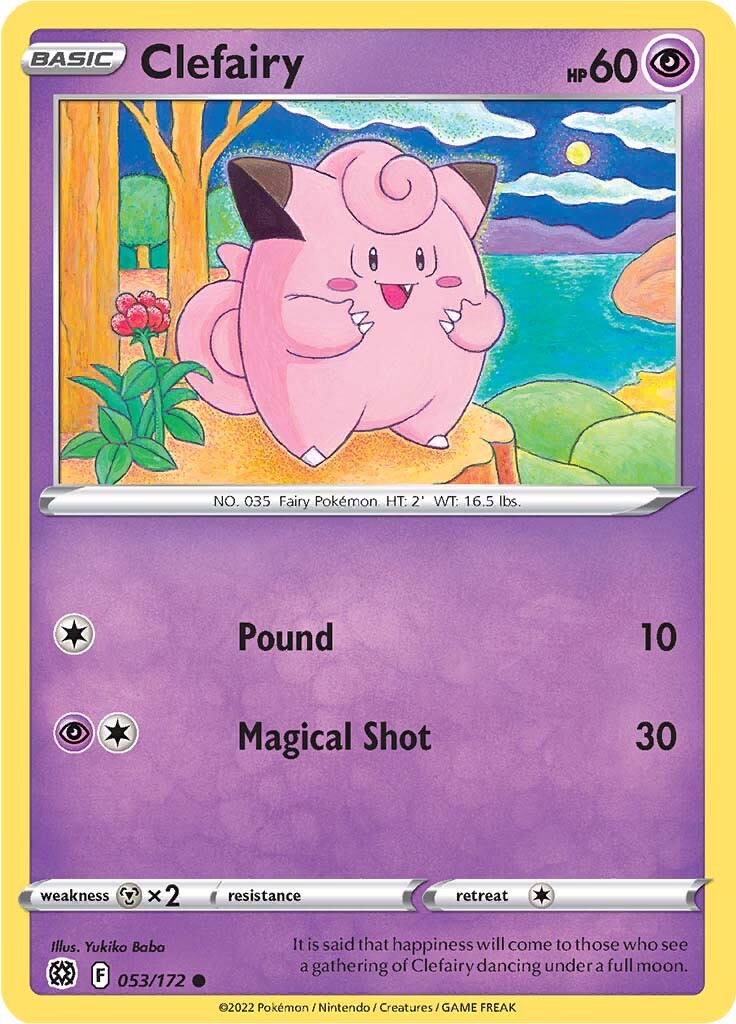 Clefairy (053/172) [Sword & Shield: Brilliant Stars] | Devastation Store