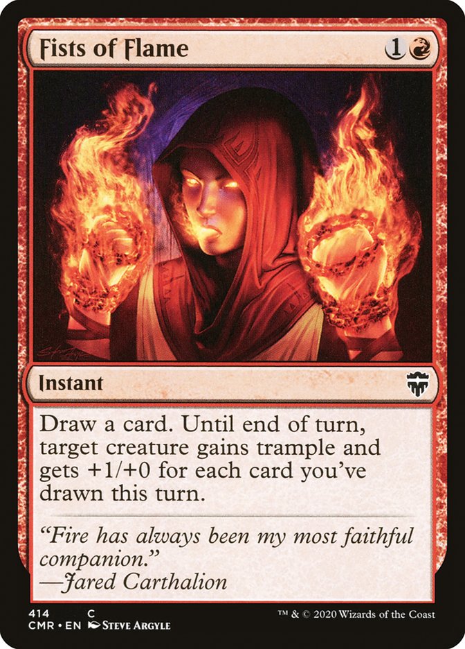 Fists of Flame [Commander Legends] | Devastation Store