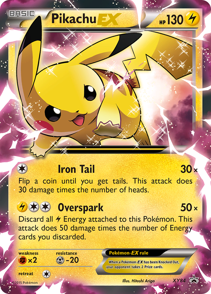 Pikachu EX (XY84) [XY: Black Star Promos] | Devastation Store